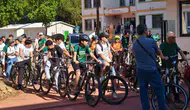 İzmirli yüzlerce genç, bağımlılıkla mücadele kapsamında pedal çevirdi