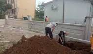 Malatya Yeşilyurt'ta altyapı çalışmasında doğal gaz borusu patladı