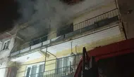 Bursa'da 3 katlı binada yangın paniği
