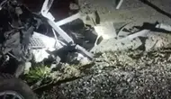 Konya'da elektrik direğine çarpan otomobilin sürücüsü yaralandı