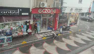 Edirne Keşan'da sağanak : Cadde ve sokaklarda sular birikti