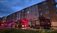Eskişehir'de bir dairede aspiratör kaynaklı yangın