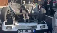 Düzce'de otomobiller çarpıştı : Yaralılar var