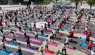 Büyükçekmece'de Dünya Pilates Günü kutlandı