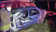 Muş'ta 4 kardeşin bulunduğu otomobil takla attı : 1 ölü