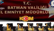 Batman'da silah operasyonu : 13 tabanca ele geçirildi, 1 kişi tutuklandı