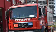 Bursa-Ankara yolunda seyir halindeki araç alev aldı