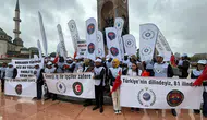 Enerji İşçileri Sendikası 1 Mayıs'ta Taksim Meydanı'nda taleplerini sıraladı