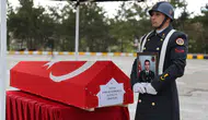 Bayburt'ta kalp krizi sonucu hayatını kaybeden uzman çavuş için tören düzenlendi