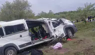 Yozgat'ta öğrenci servisi devrildi : Çok sayıda ölü ve yaralı var