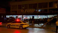 Osmaniye'de kaza : Otomobil marketin manav bölümüne girdi