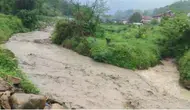 Karabük'te sağanak yağış nedeniyle derelerde su seviyesi yükseldi