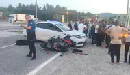 Siirt'te otomobil ve motosiklet çarpıştı : 2 kişi yaralandı