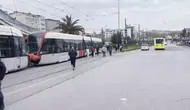 T1 Kabataş-Bağcılar Tramvay Hattı’nda arıza : Seferler iki bölüme ayrıldı
