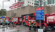 Sarıyer'de hastane yangını : Ekipler kontrol altına aldı