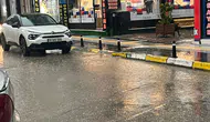 Çorum'da sağanak : Su birikintileri oluştu