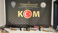 Afyonkarahisar'da Glock Organize Suç Örgütü operasyonu : Haraç isteyen 2 şahıs tutuklandı