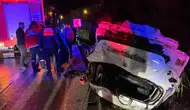 Kütahya Gediz'de otomobil takla attı : 4 yaralı