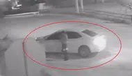 Hatay Reyhanlı'da kontrolden çıkan araç bahçe duvarına daldı : O anlar kamerada