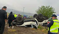 Osmaniye'de otomobil tarlaya uçtu : Sürücü yaralandı