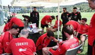 A Milli Takım oyuncuları testten geçti