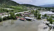 Tokat'ta dereler taştı : Tarım arazileri sular altında kaldı