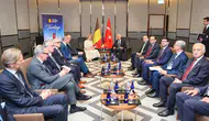 Bakan Bolat Belçika Kraliçesi ve beraberindeki heyetle görüştü