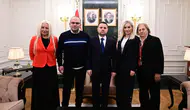 Adalet Bakanı Gürlek, Çağla Tuğaltay’ın ailesiyle bir araya geldi