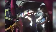 Diyarbakır-Şanlıurfa karayolunda iki tır çarpıştı : 1 yaralı
