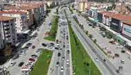 Çorum'da bayram dönüşü trafiği
