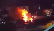 Kocaeli'de gecekonduda yangın : Mutfak tüpü patladı