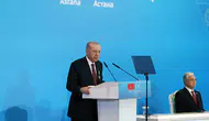 Cumhurbaşkanı Erdoğan, Türkiye-Kazakistan İş Forumu kapanış toplantısında konuştu