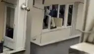 Kağıthane'de sinir krizi geçiren şahıs evdeki eşyaları sokağa attı