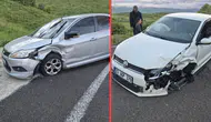Bingöl'de iki otomobil çarpıştı : 9 kişi yaralandı