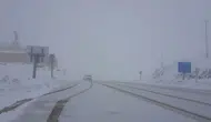 Mayıs ayının ortasında lapa lapa yağdı ! Bayburt'a yaz gelmedi