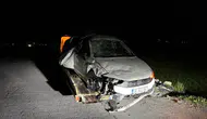 Kayseri'de otomobil takla attı : Anne ve oğlu yaralandı