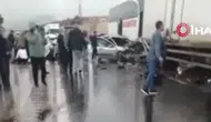 TAG Otoyolu'nda feci zincirleme kaza : 1'i ağır 5 kişi yaralandı
