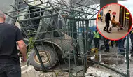 Hamzabeyli Sınır Kapısı'nda askeri araç kaza yaptı : 2 yaralı