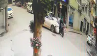 Bursa'da otomobil ve motosiklet çarpıştı : 1 kişi yaralandı