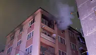 Bursa'da 6 katlı binada yangın