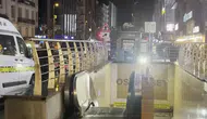 Osmanbey metro istasyonunda raylara düşen genç öldü