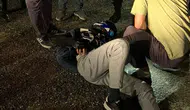 Adıyaman’da çukura giren motosiklet devrildi : 1 yaralı