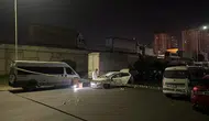 Küçükçekmece'de polisin 'dur' ihtarına uymayan şüpheliler kaza yaptı