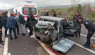 Çankırı'da panelvan ile otomobil çarpıştı : 3 ölü, 5 yaralı
