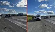 Elazığ'da otomobiller çarpıştı : 3 yaralı