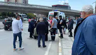 Tekirdağ'da yola dökülen toprak kazaya neden oldu : Motosiklet sürücüsü yaralandı
