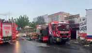 Başakşehir'de yangın : 8'inci saatte kontrol altına alındı