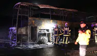 Denizli Sarayköy'de yolcu otobüsünde kaza : Çok sayıda ölü ve yaralı var