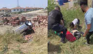 Hatay'da otomobil motosiklete çarparak takla attı : 1 ölü, 1 yaralı