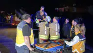 Edirne'de beton zemin çöktü : 1 kişi yaralandı , bina tahliye edildi
